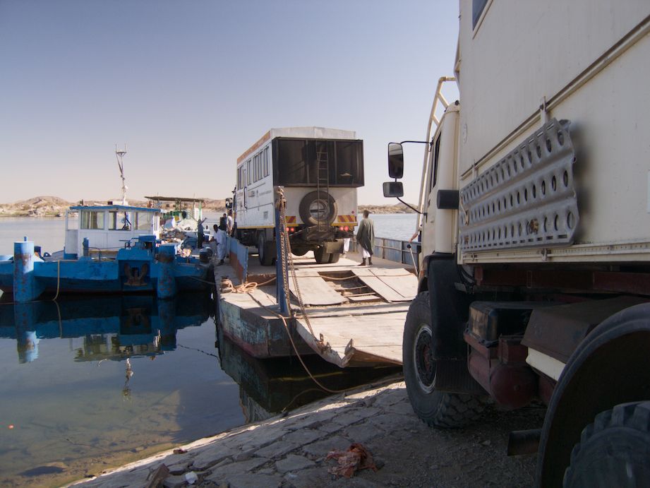 Fähre auf dem Nil, Sudan