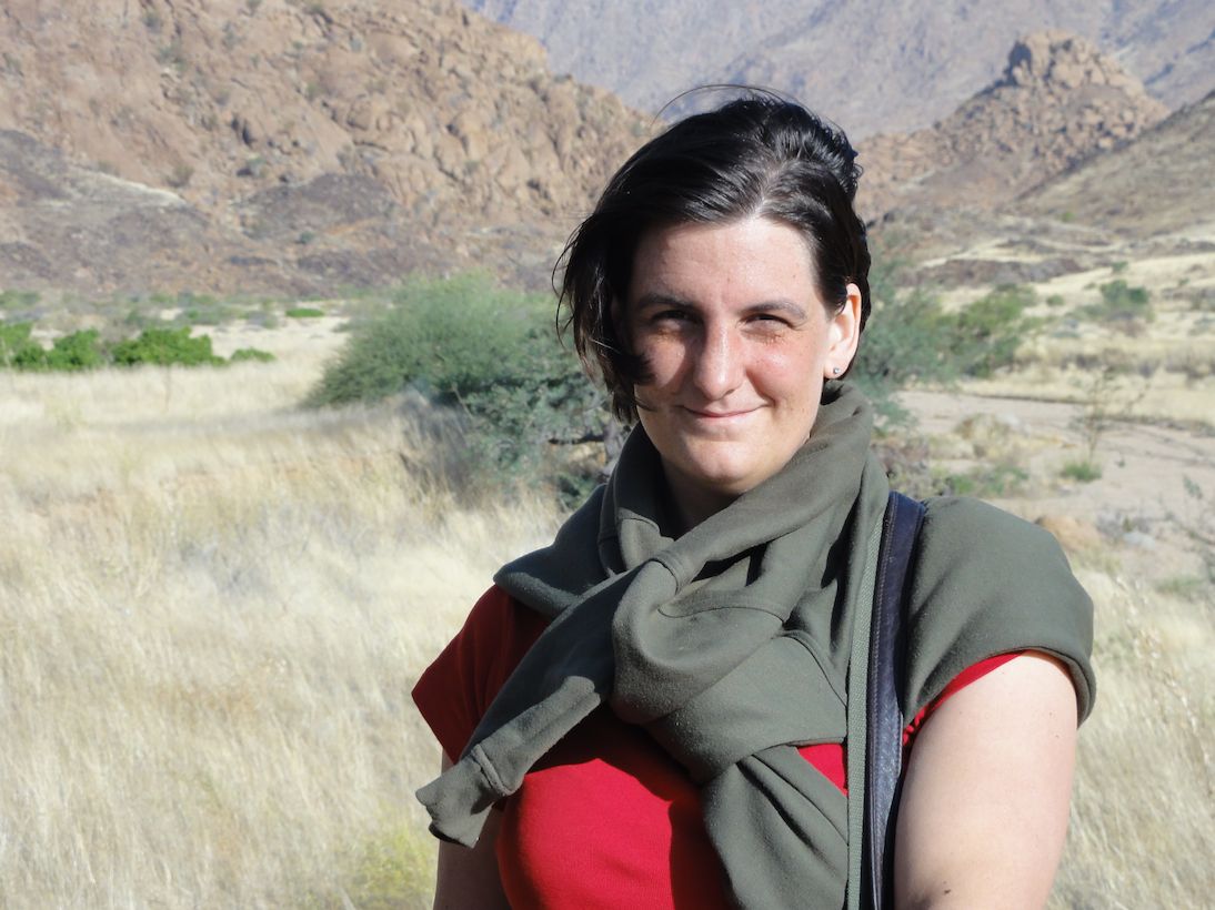 Oryx in der Wüste, Namibia